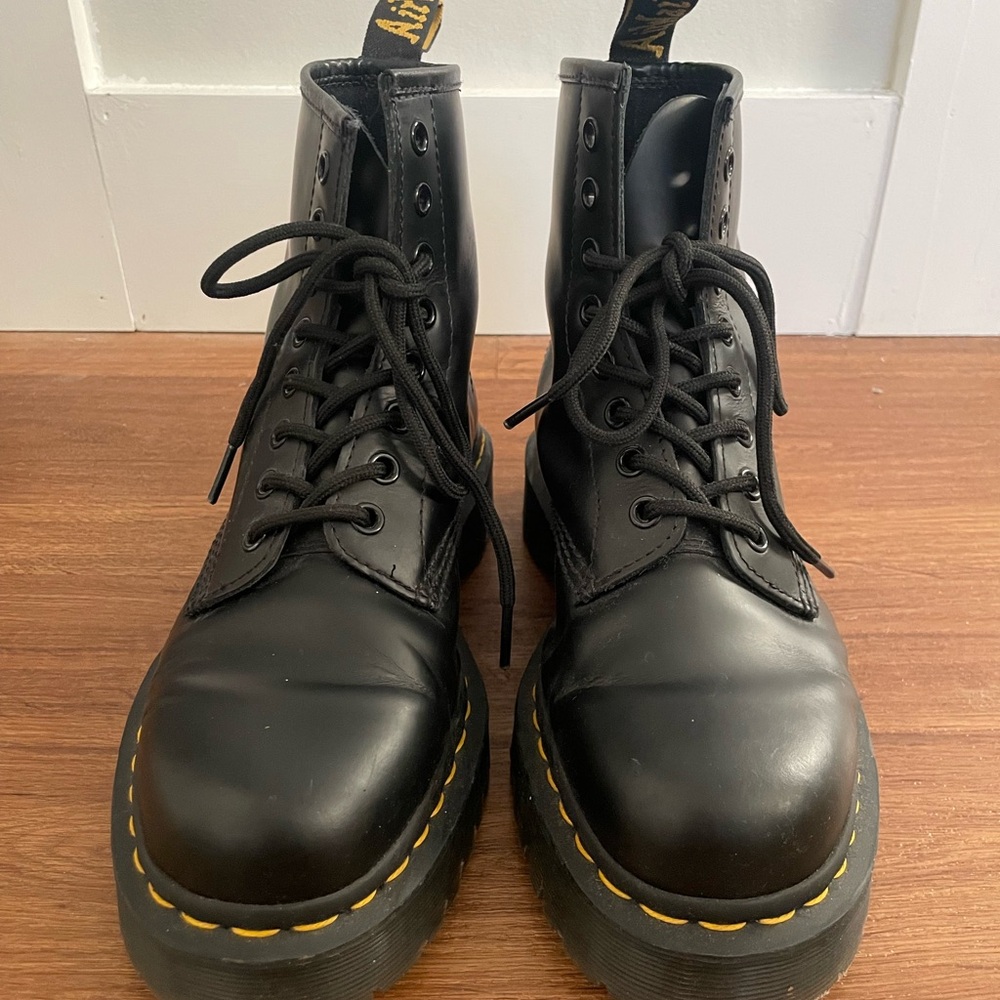 Dr Martens 1460 Bex Platform Smooth Leather size women 8